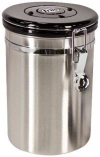 Friis 16-Ounce Coffee Vault, Stainless Steel