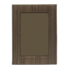 This elegantly earthy wood frame from Tizo features subtle texturing and a rich taupe hue.