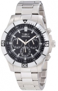 Invicta Men's 12839 Specialty Chronograph Black Dial Watch