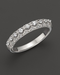 Diamonds set in 14K. white gold.