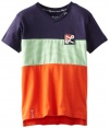 LRG - Kids Boys 2-7 Little L R Group Tee, Fiesta, 5