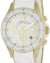 Marc by Marc Jacobs Women's MBM2546 Rock Classic Chronograph White Watch