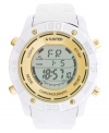 Get there in style with this fresh digital watch from Unlisted.