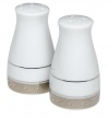 Noritake Crestwood Platinum Salt and Pepper Shakers