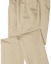 Dockers Mens Big And Tall Never Iron Essential Khaki D3 Classic Fit Flat Front Pant, British Khaki, 46x30