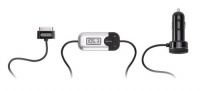 Griffin iTrip FM Transmitter with Auto Dock Connector Cable Attach for iPod (Silver/Black)