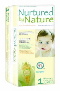 Nurtured by Nature Environmentally-Sensitive Diapers, Size 1, 160 Count