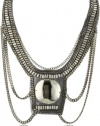 Fiona Paxton Tribal Goddess Chelsea Single Dome and Chain Necklace