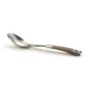 Anolon Advanced Bronze Collection Tools Contemporary Stainless Steel Solid Spoon, Bronze