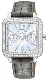 Citizen Women's FD1050-08D Eco-Drive Stainless Steel Silhouette Crystal Watch