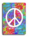 Love Peace Understanding 18x24 Artistic Planked Wood Sign by Lisa Weedn