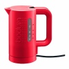 Bodum Bistro 17-Ounce Mini Cordless Electric Water Kettle, Red