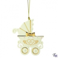 Lenox 2011 Baby's First Carriage Ornament