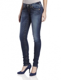 True Religion Women's Stella Basic Skinny, Whiskey Blues, 25