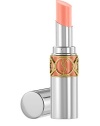 As featured in our Beauty Event in Tangy Mandarine. Lips are dressed in a sheer veil of brilliant color. Boosted with fruit extract rich in vitamins and antioxidants, lips become deliciously sensual. The ultra-light, sensual texture leaves lips feeling soft and hydrated for up to 8 hours and is ideal for year round use: the juicy, sheer color is perfect for summer while the soothing, moisturizing texture feels sublime in the dry winter months. 