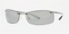 Ray Ban Sunglasses RB8305 Tech 083/82 Light Carbon/Polarized Grey Mirror Silver Gradient, 64mm