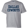 Dallas Cowboys Coaches Short Sleeve T-Shirt- Gray