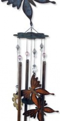 Nature's Melody Chime - 28 Butterfly Windchime