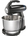 Sunbeam 2594 350-Watt MixMaster Stand Mixer with Dough Hooks and Beaters, Black