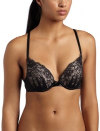 Lily of France Women's Extreme Ego Boost Add A Size Lace Convertible Push Up Bra #2131701