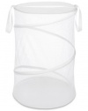 Whitmor 6233-1160-WHT 18-Inch Collapsible Hamper, White