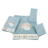 Avanti By the Sea 4-Piece Towel Set, Mineral