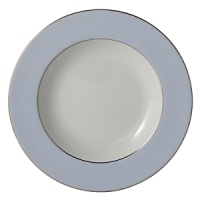 Dune Blue is inspired by distant deserts drawn from timeless landscapes, the rim bears the imprint of waves on sand created from the caress of the wind. Dune Blue's introduction arrives with the success of Dune and the new color brings to one's mind open skies and endless oceans. Dishwasher Safe.