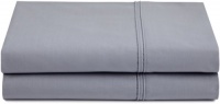 Calvin Klein Home Double Row Cord Solid Percale Pair Standard Pillowcase, Hyacinth