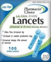 Pharmacist Choice Twist Top 31G Lancets 100s # 898302001609