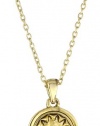 House of Harlow 1960 Gold-Plated Small Metal Sunburst Pendant Necklace