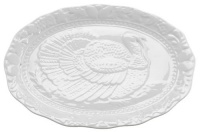 HIC Porcelain Turkey Platter 17.5-inch