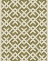 Safavieh CY6915-234-9 Courtyard Collection Green and Ivory Indoor/Outdoor Area Rug, 9-Feet by 12-Feet 6-Inch