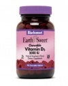 Bluebonnet EarthSweet Chewable Vitamin D3 2000 IU - 90 chewables