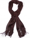 Fiona Shimmer Scarft - Extra Long Scarf Colors: Brown