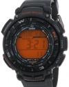 Casio Men's PAG240-8 Pathfinder Amazon Exclusive Triple Sensor Tough Solar Digital Watch