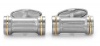 DOLAN BULLOCK 18K/StS Gold & Stainless Steel Cuff Links