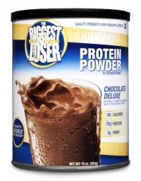 DESIGNER WHEY The Biggest Loser Protein Powder Supplement, Chocolate Deluxe, 10-Ounce Canister