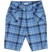 IZOD G Ladies Pima-Cool Plaid Shorts