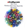 eCrafty's Everything But the Kitchen Sink! ONLY LAMPWORK Glass Beads Mix 1/2 Lb