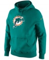 Shout out to your favorite NFL football team with this comfortable Miami Dolphins hoodie from Nike.