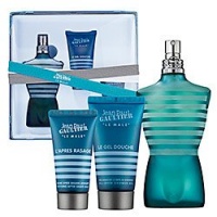 Jean Paul Gaultier Le Male by JPG, 3 piece gift set for men.