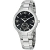 Philip Stein Signature Round Stainless Steel Black Dial Watch 43-MB-SS