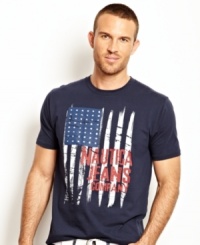 Display your patriotic side with this graphic t-shirt from Nautica.