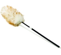 Rubbermaid Commercial FG9C0400 30- 42 Lambswool Duster with Telescoping Plastic Handle