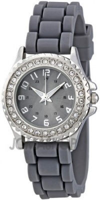 FMD Grey Dial Grey Rubber Ladies Watch ZRT8045