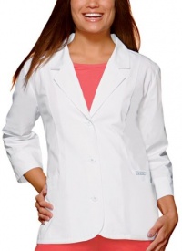 Baby Phat Mini 25.5 Lab Coat (XS-3XL). Slim Fitting - Sku:Cherokees26380WHBPS; Color:White; Size:S S