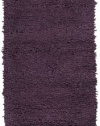 Area Rug 2x8 Runner Shag Purple Color - Surya Aros Rug from RugPal