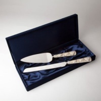 Godinger CAKE KNIFE/SERVER BUTTERFLY