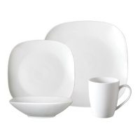 Gibson Euro Bliss 16-Piece Fine China Dinnerware Set