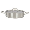 American Kitchen Tri-Ply 10-Inch Covered Everyday Pan